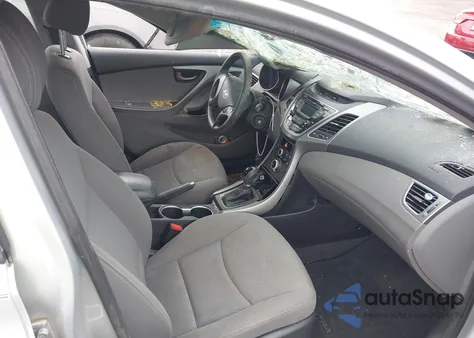 2014 Hyundai Elantra Se z USA, uszkodzony, nr VIN KMHDH4AE6EU068018